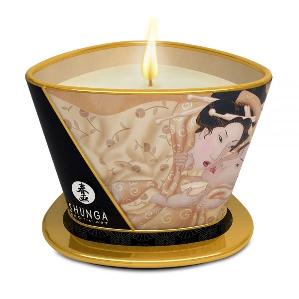 BOUGIE DE MASSAGE LUEUR ET CARESSES - DESIRE / VANILLE