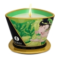 BOUGIE DE MASSAGE LUEUR ET CARESSES - ZENITUDE / THE VERT EXOTIQUE